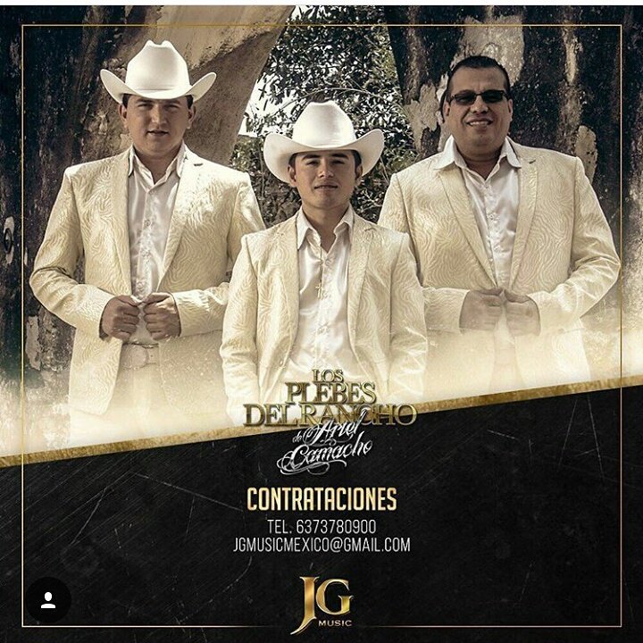 israelm_oficial's tweet photo. Contataciones de Los Plebes del Rancho de Ariel Camacho https://t.co/WVqhIKsU6o