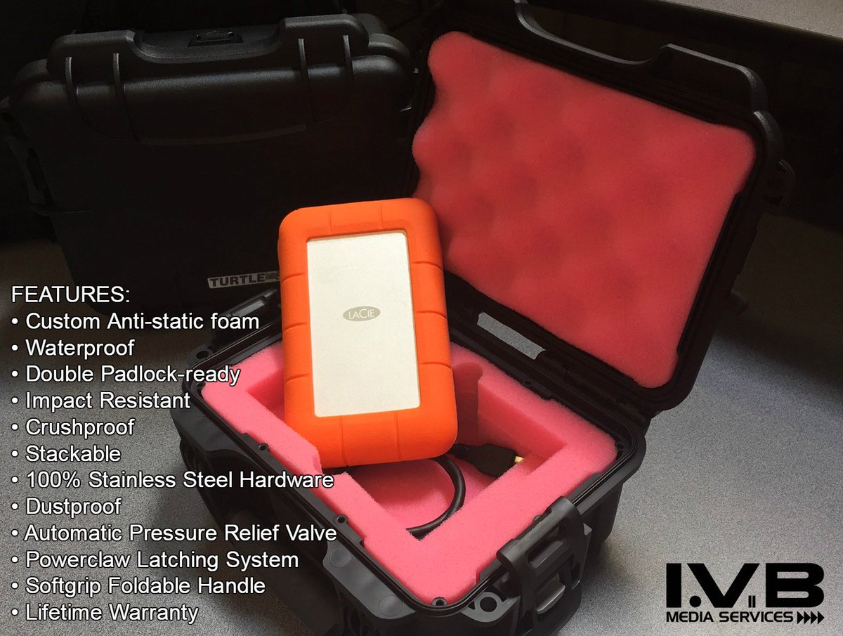#follow &amp; #retweet to #Win this 5TB #lacie Rugged &amp; a custom #turtlecase. #winner on 29th July! Good luck! #dit #filmmaking #tech #Data