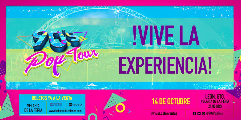 90sPopTourLeon's tweet photo. ¡Un concierto con escenario 360 grados! @90sPopTour @OV7 @officialfey @syntekoficial @grupojns @GrupoCaloMX @ThesacadosOK https://t.co/HuLA4kEMon