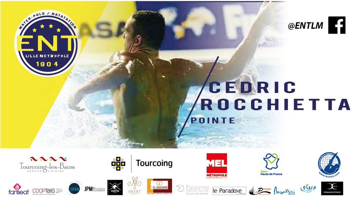Nous vous présentons aujourd'hui l'une des recrues estivales. Cedric Rocchietta
Bienvenue à toi! #tourcoing #Waterpolo @MEL_Lille