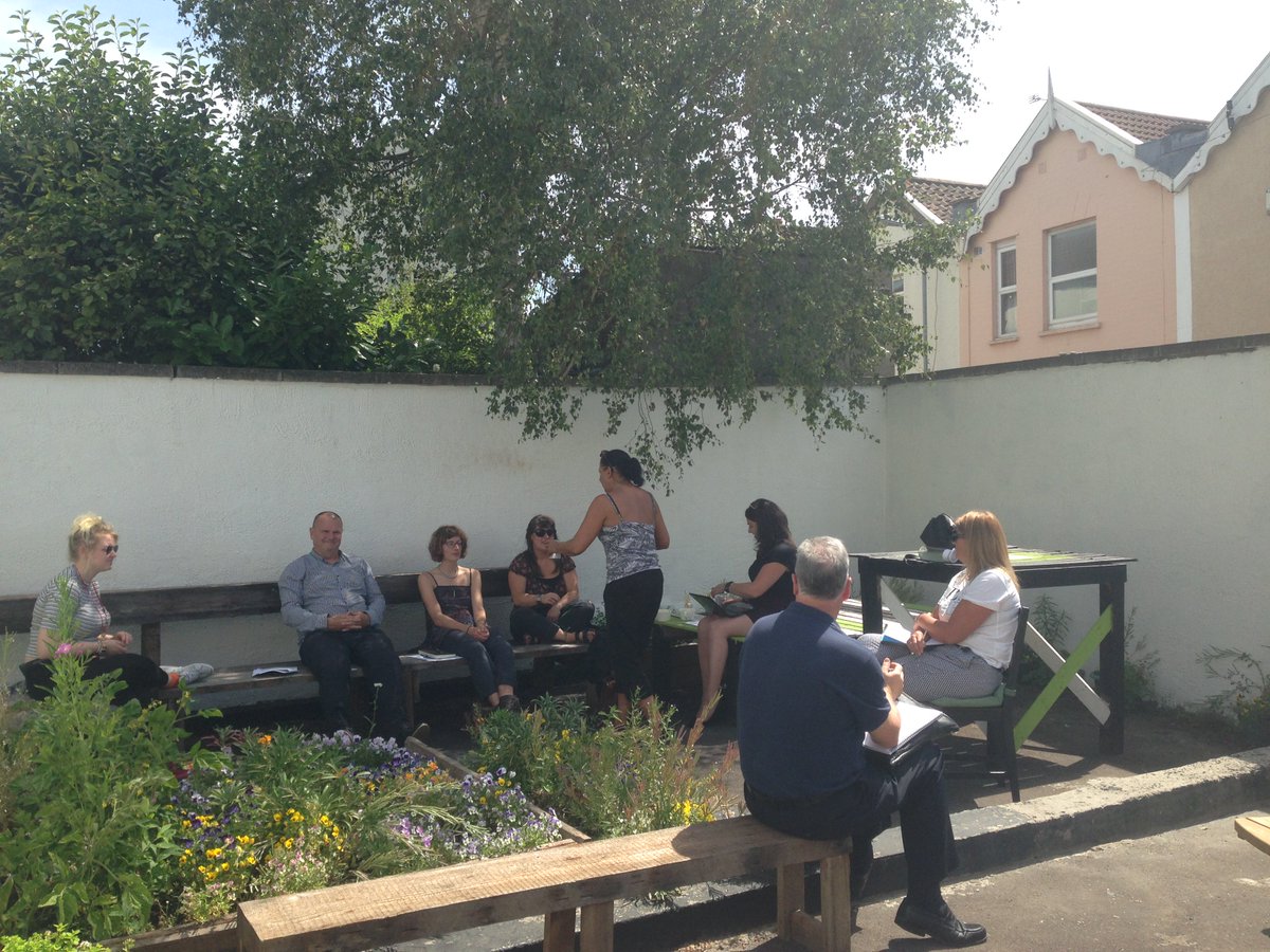 Really enjoyed hosting GRT Voices with @SARIcharity and @ElimHousing in the sunshine! #community #event #bs5