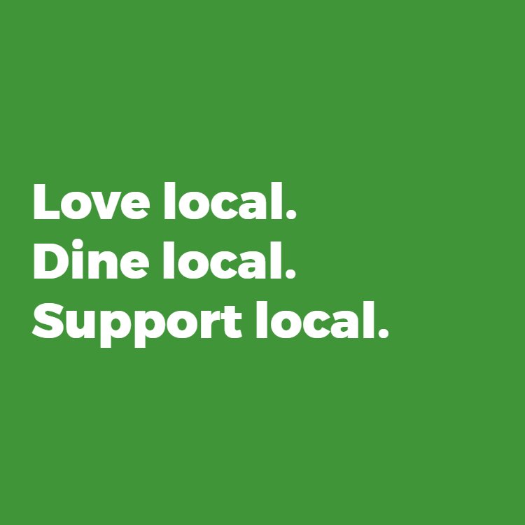 It's what builds a community.