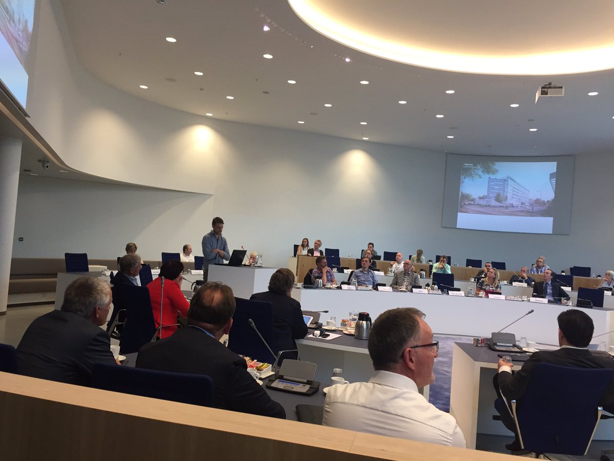 Presentatie visie transformatie oude stadhuis gemeente Almelo aan de Raad. Prachtig plan! @bpd_nl_no