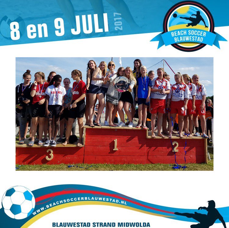 OPEN NEDERLANDS KAMPIOEN BEACHSOCCER 2017 MO 17: sc Franeker 1

Uitslag MO 17:
1. sc Franeker 1
2. vv Heiligerlee 
3. WVV 
4. vv HSC  1