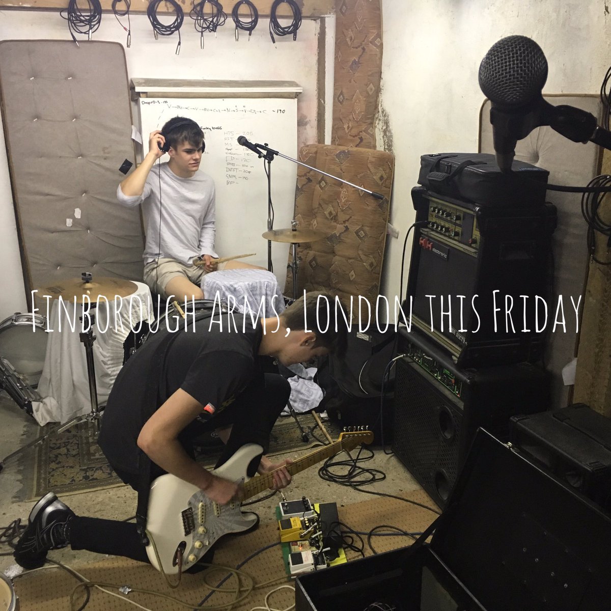 This Friday! We are in London at <a href="/FinboroughArms/">Finborough Arms</a> for <a href="/ModernAgeMgt/">ModernAgeMusicHQ</a> supporting @roskoband and <a href="/jw_paris/">J.W Paris</a> We kick it off at 8:30 £5 on the door