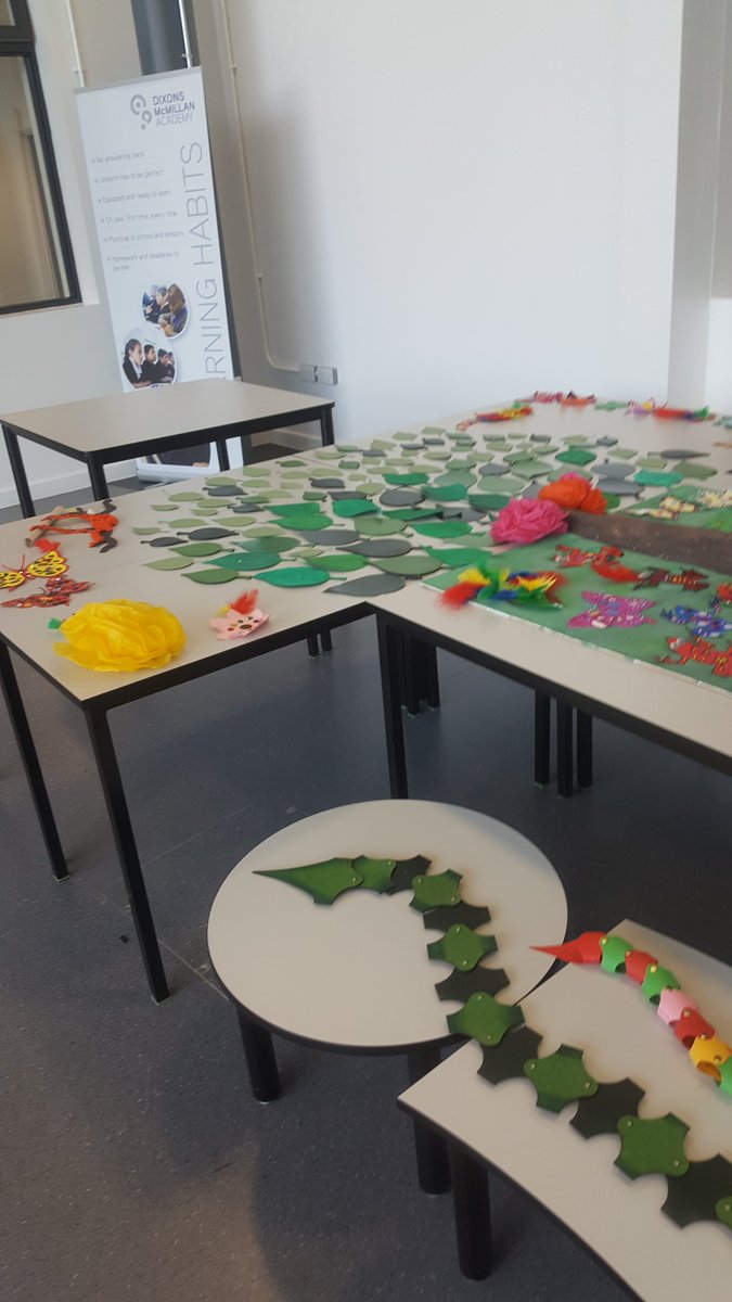 mruddin_dt's tweet photo. All Set and Ready for the Showcase Tomorrow @DixonsMA #RainforestProject https://t.co/7NTK5LHtco