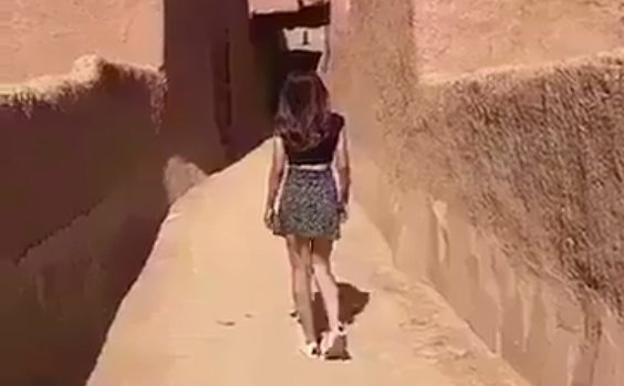 GraziaUK's tweet photo. Threatening a woman with jail for wearing a miniskirt is outrageous - so why is the UK silent?
 https://t.co/1vloFbYzHe https://t.co/zOfo9FRJ9E
