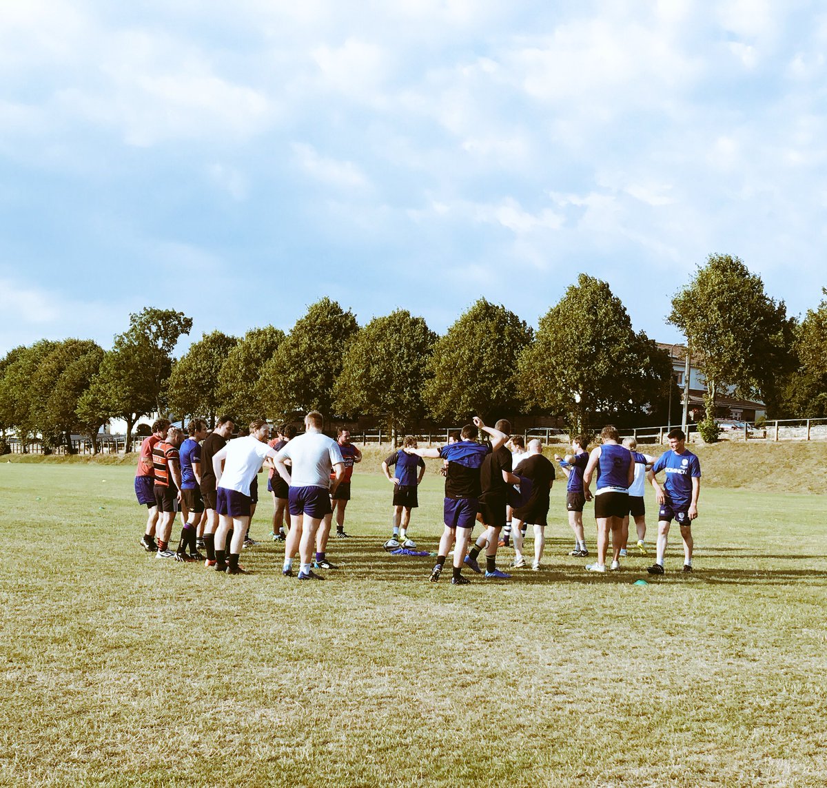 Pre-Season for Royals RFC has Began. Bring on the Season! New coach Rory Pitman in Action...🏉🏉