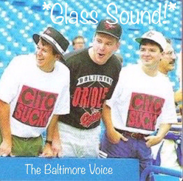 baltimorevoice's tweet photo. Help us celebrate our 20th ep with a listen (glass sound) #tbv #glasssound #thebaltimorevoice https://t.co/IN1G2xW0Pg https://t.co/ZKEnz1XSqR