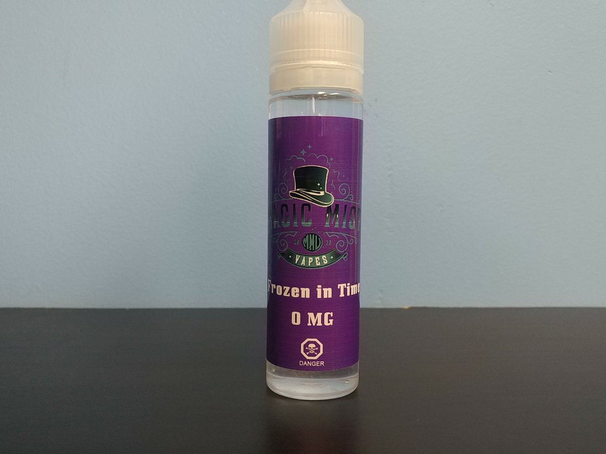 MMVapes's tweet image. Frozen in Time is a refreshingly cool menthol sure to freeze you in your tracks!