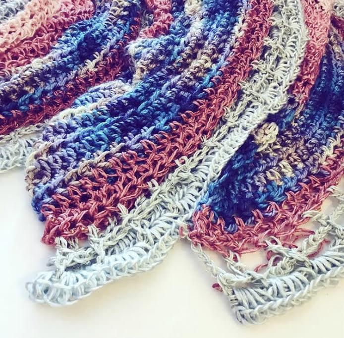 MyYarnBox's tweet photo. Beautiful shawl designed by crochet_chihuahuas_ using #artyarn silk yarn from #yarnbox! https://t.co/lMvbEqkgTG