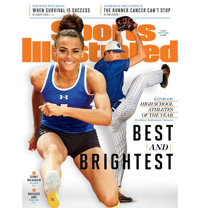 BN_Newsstand's tweet photo. The latest edition of @SInow features the High School Athletes of the Year! Grab a copy in-store or on Nook.

https://t.co/dFMdFMbsYD https://t.co/NzcmGMQiA9