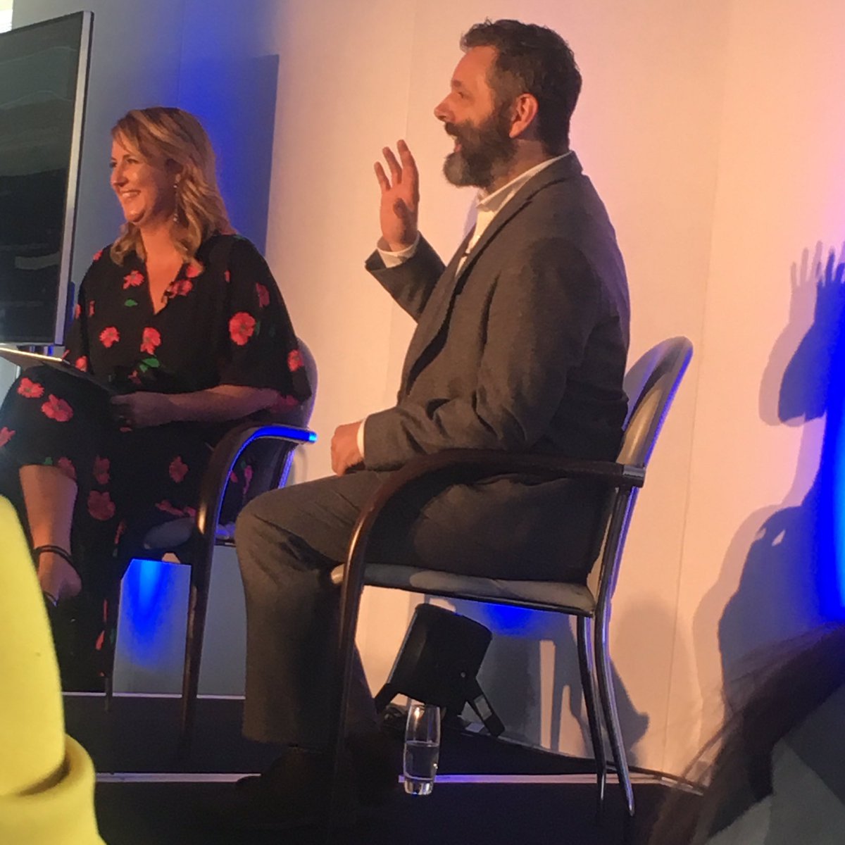 finstumpf's tweet photo. Secret is not to lose touch with why you chose your job
@michaelsheen @futuregencymru @sophiehowe #PSB17 https://t.co/iKTmBfqWkH