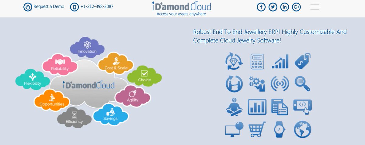 iDiamondCloud's tweet photo. @iDiamondCloud Caters #DiamondRetailers to Access Assets Online
#CloudWebBased #DiamondSoftware
#Accounting
Visit https://t.co/N9vreKG8b9💻 https://t.co/YXo5rggRZM