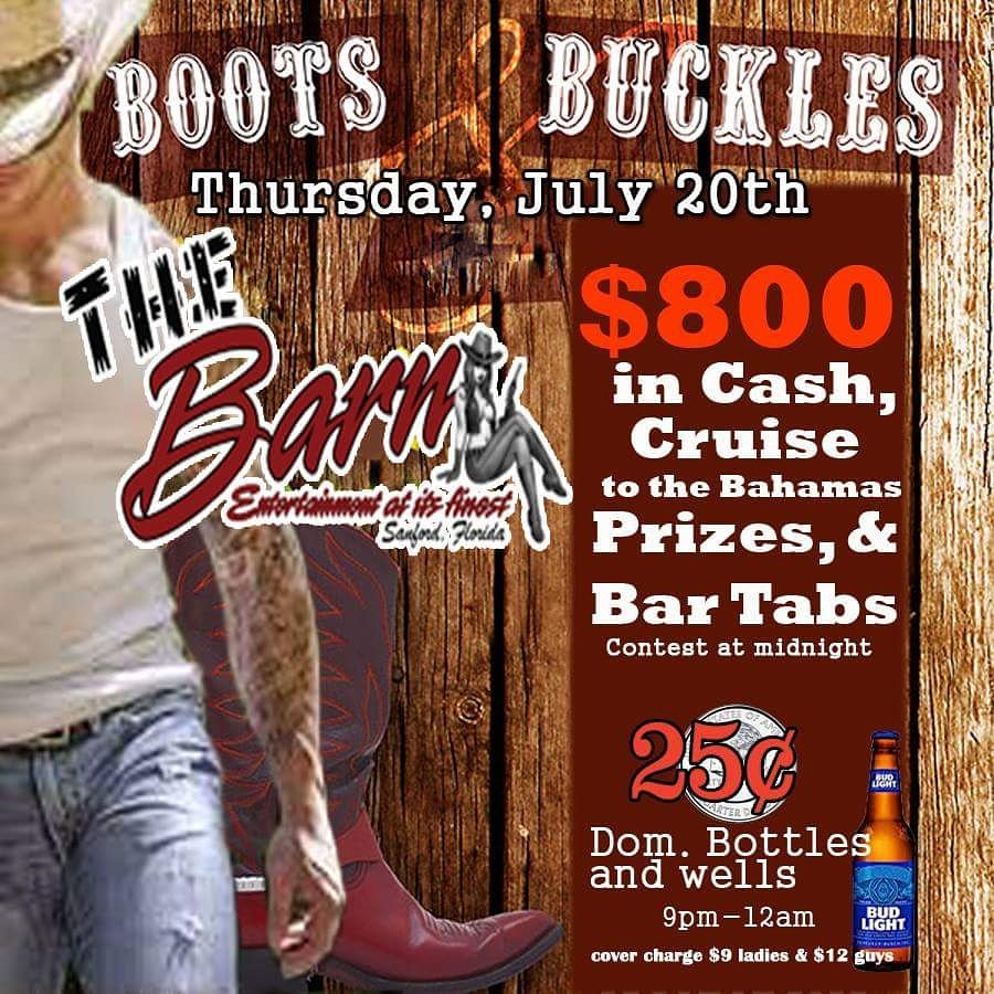The Barn In Sanford On Twitter Thursday Boots Buckles Contest