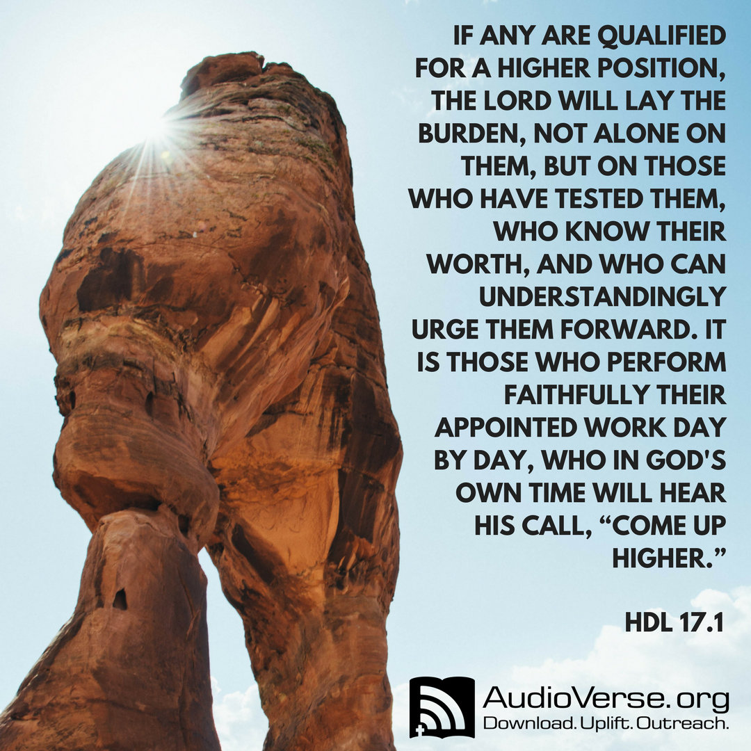 audioverse's tweet photo. #ellenwhite #egw #bible #truth #sda #adventist #seventhdayadventist #audioverse #qualification #higherposition #burden #notalone #testing https://t.co/4ieN1HMhgx
