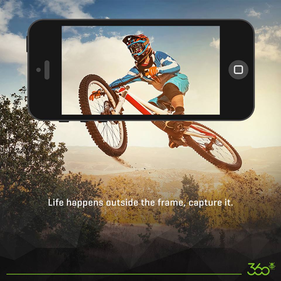 Tired of missing the perfect shot, or not getting the whole image? With 360fly you can get it all Life happens outside the frame Capture it!