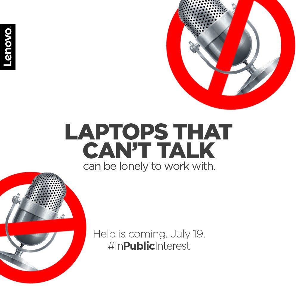 .<a href="/Lenovo_In/">Lenovo India</a> I'm gonna find my new interactive friend in laptop. Can't wait for tomorrow #InPublicInterest
