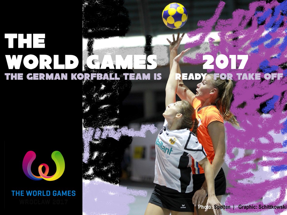 dtKorfballTeams's tweet photo. (JS) Korfball #wirfuerd sind "ready for take off" to #TWG2017 . "Wroclaw wir kommen". Morgen früh ab Düsseldorf. Korfball ist hochmotiviert. https://t.co/r7PPSX1HTM