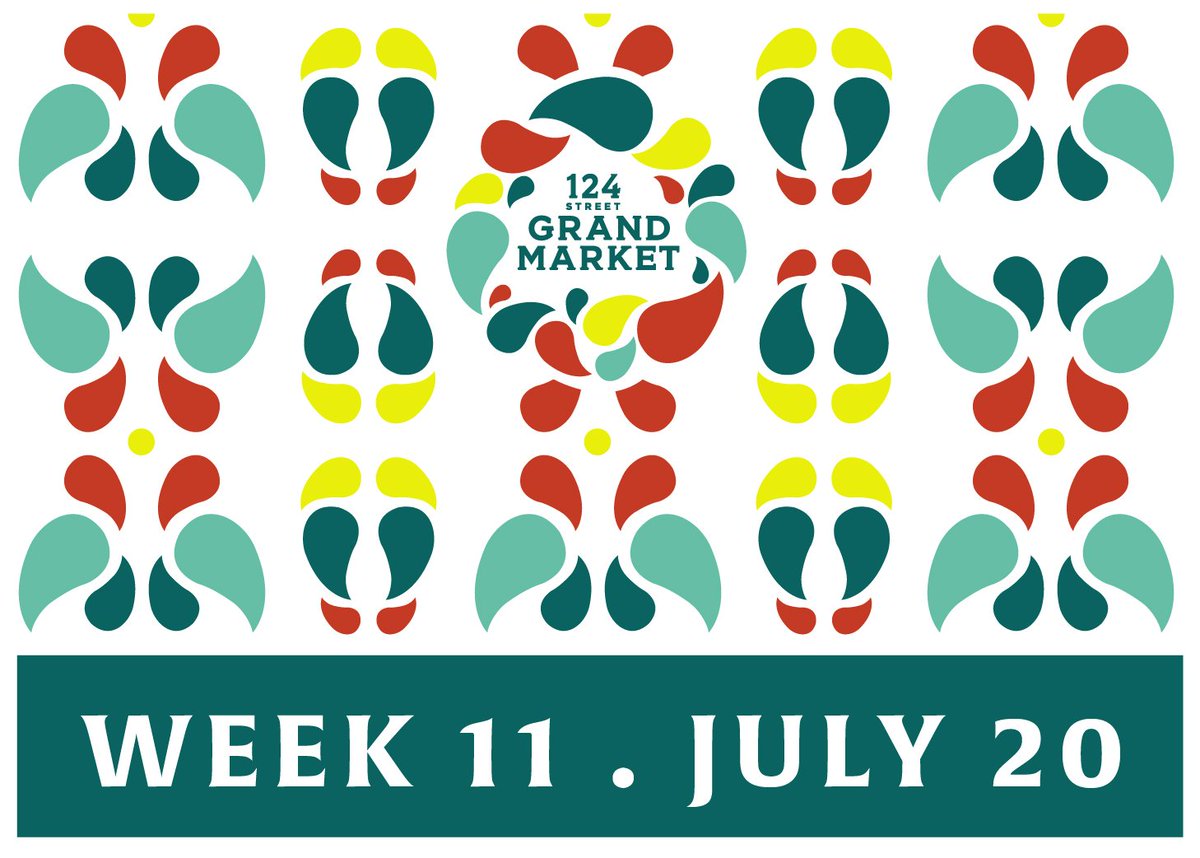 Week 11 <a href="/124GrandMarket/">Grand Markets Edmonton</a>! Thats half way through market season. Check out the weekly vendor list > ow.ly/S9F730dIOpv #yegfood #yegevent