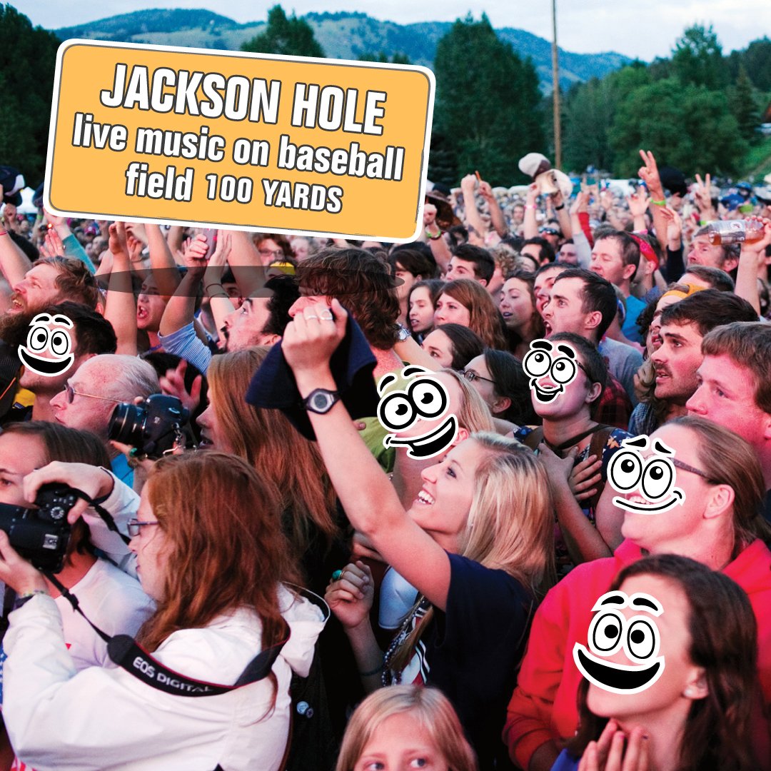 JHSolarEclipse's tweet image. When the crowd goes wild... Live for the vibes. Live music at the baseball field 100 yards away from camp. Book now ow.ly/A7j830dnvwn