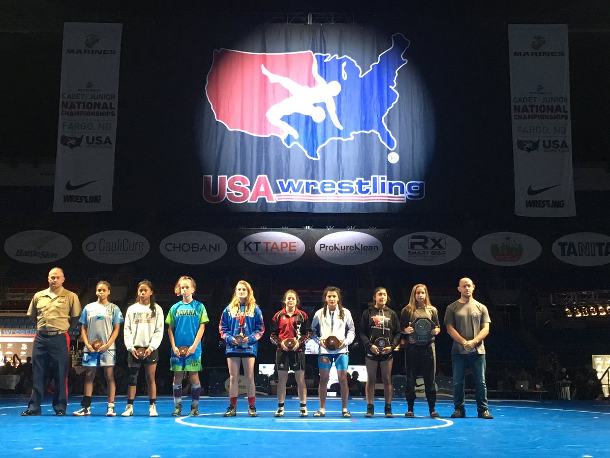 TXGirlsWrest's tweet photo. Camielle Fournier places 4th in the 106 lb bracket #Texasgirlswrestling https://t.co/1xfW1JWN2J