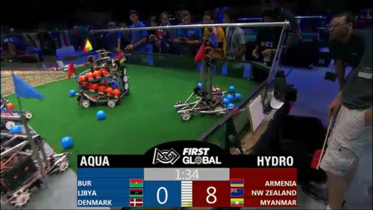 NZKarebots's tweet photo. Another fantastic job from #TeamNZ and everyone else in that last match at #FGC2017! Well done guys! @F1RSTglobal https://t.co/TO9KYncsXt