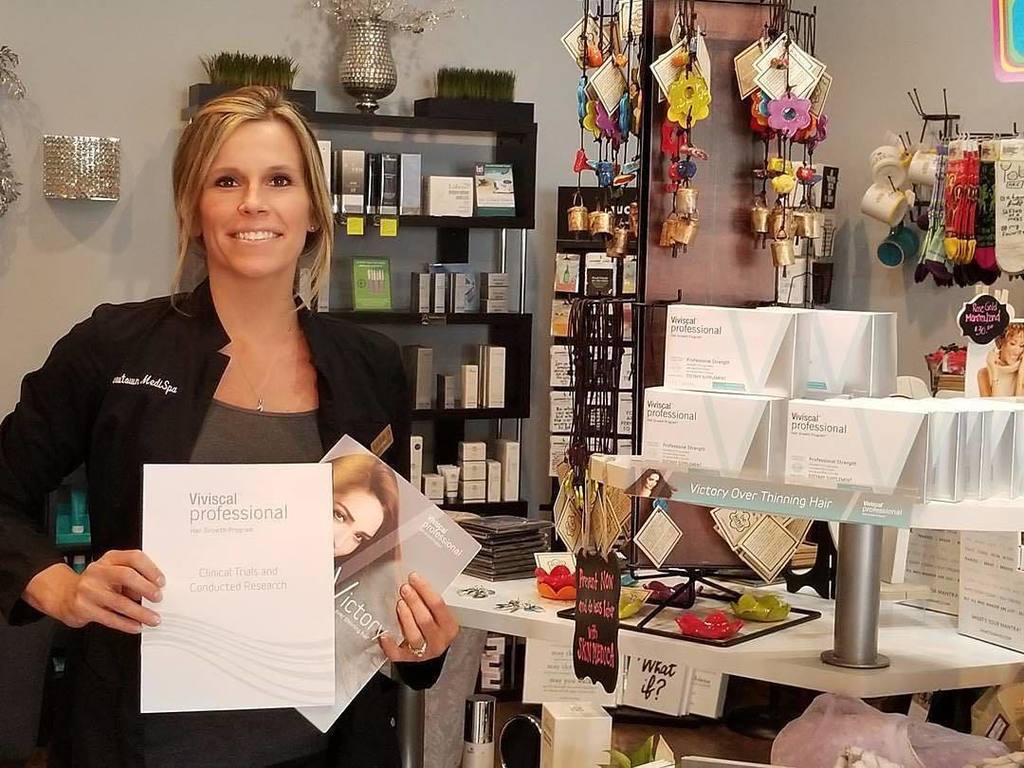 ViviscalProUS's tweet photo. We just love sharing our #hairgrowth knowledge! Head over to @newtownmedispa and test out their team 😉•
•
#vivisca… https://t.co/t84bjKTemv https://t.co/uxwMB6bBJ3