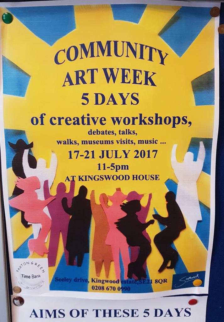 HeartInArt_UK's tweet photo. Come and join in #Artweek with timebank #gettingpeopleout #makingmosaics #sewing #shoelacemaking  #Wellbeing https://t.co/U4m09vc4D5