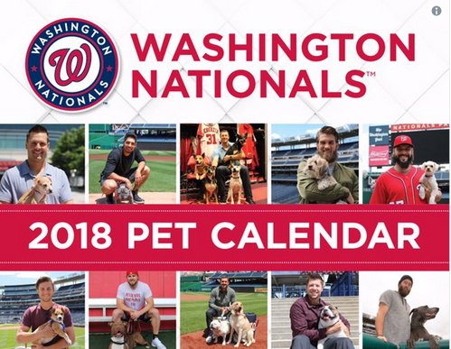 liveyoupet's tweet photo. Washington Nationals Pet Calendar Helps Dogs in Need https://t.co/synlvB48QL https://t.co/6naQYeh9xZ