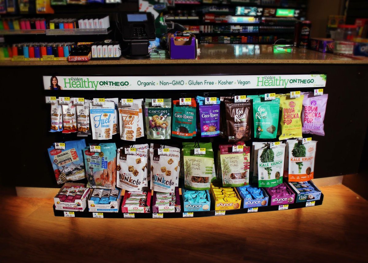 I know it's hard to stay healthy on the go. That's why my company has made it easier! Stop by any <a href="/TwiceDailyFresh/">Twice Daily</a> for a healthy snack!