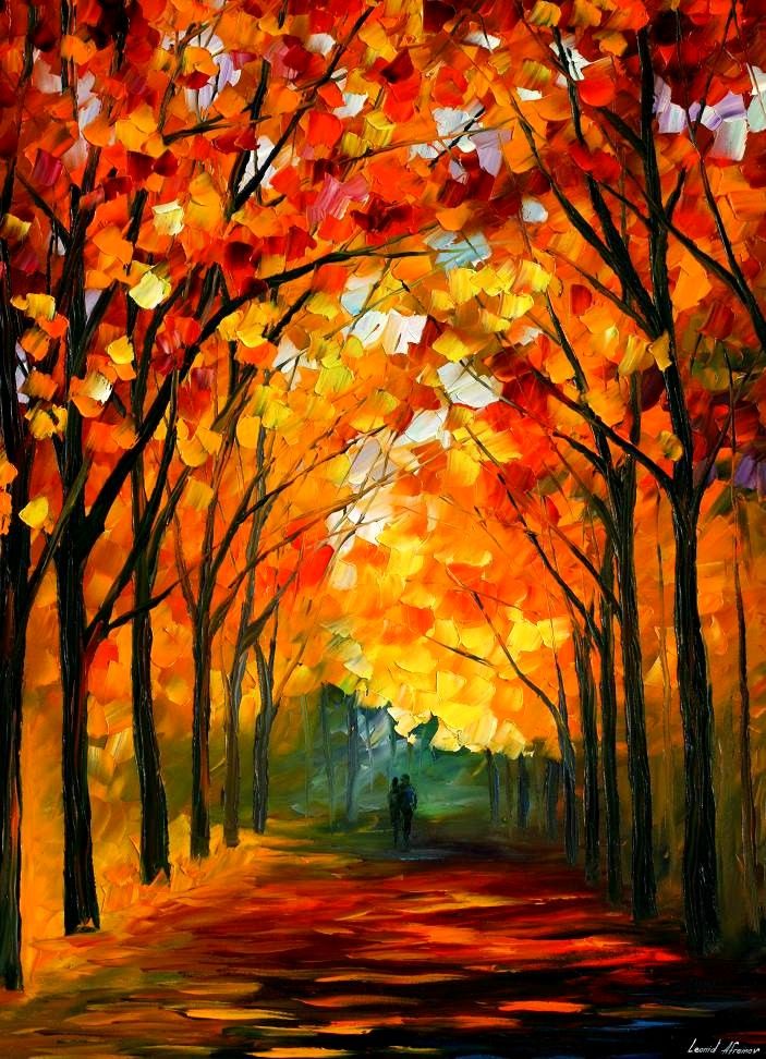 FAREWELL TO AUTUMN — PALETTE KNIFE Oil Painting On Canvas - Size 30"x40"
bit.ly/2uw0ncN