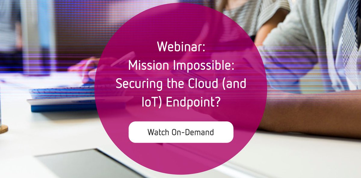 NetScaler's tweet photo. Learn how organizations are successfully securing the #cloud endpoint. Watch the webinar on-demand. https://t.co/nNYEwxU9mJ https://t.co/6eferIeD7q