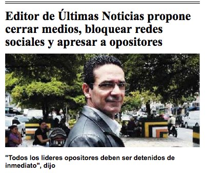 ¿Será verdad esto, está en la página web del diario 2001? Clase de loco y jala bola.