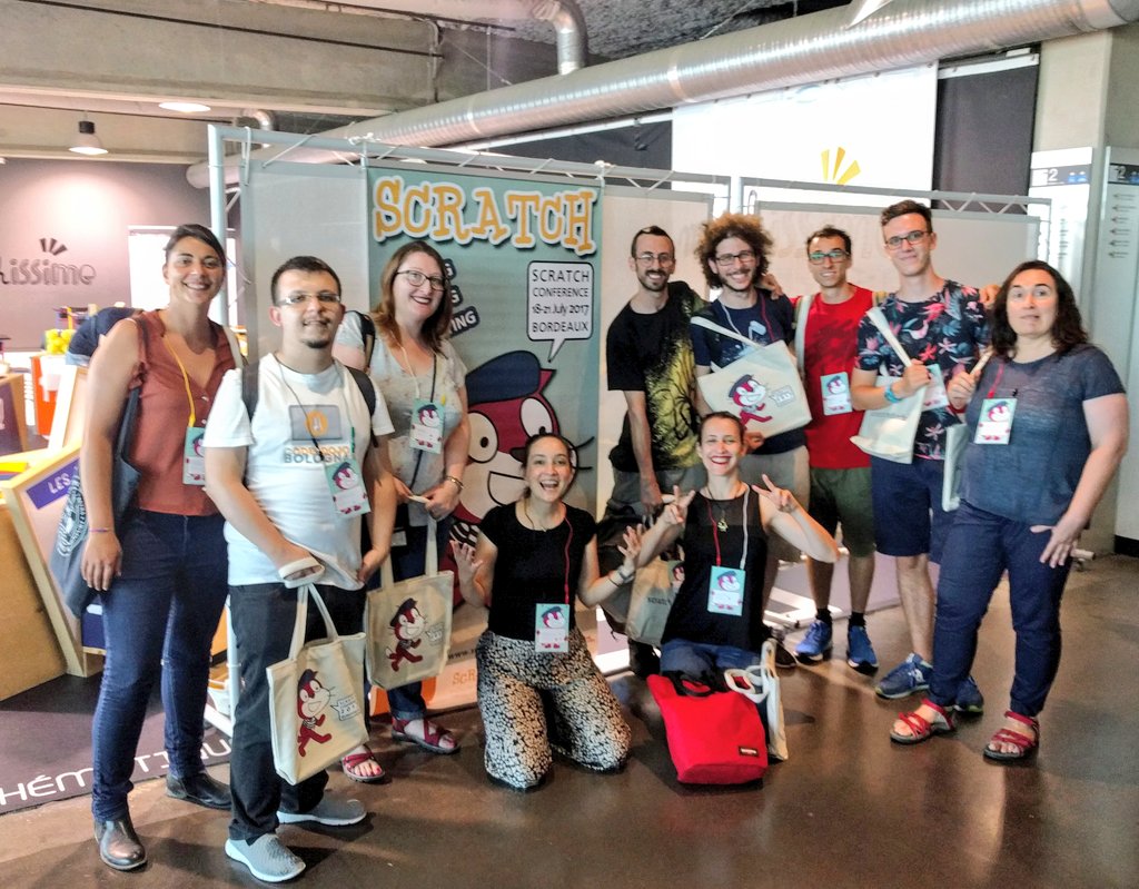 coderdojobo's tweet photo. The Champion is back... The crew is reunited... let's get this party started! @scratch2017bdx #vitadamentor https://t.co/gtQK1oFBkE