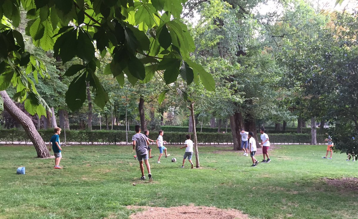 futbolycine's tweet photo. Parque del Retiro, 2017. Hay esperanza. https://t.co/p91wvjudzL