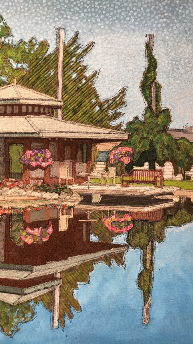 JenniferFordArt's tweet photo. "The Lilly Pond" 2016 by Joel Fremion  
.
#mixedfabrics 
.
30"x36"
.
$5500 -- SHOP NOW at https://t.co/k5qSnaoicG
.
#jenniferfordart #jfa https://t.co/f5IYhDGldH