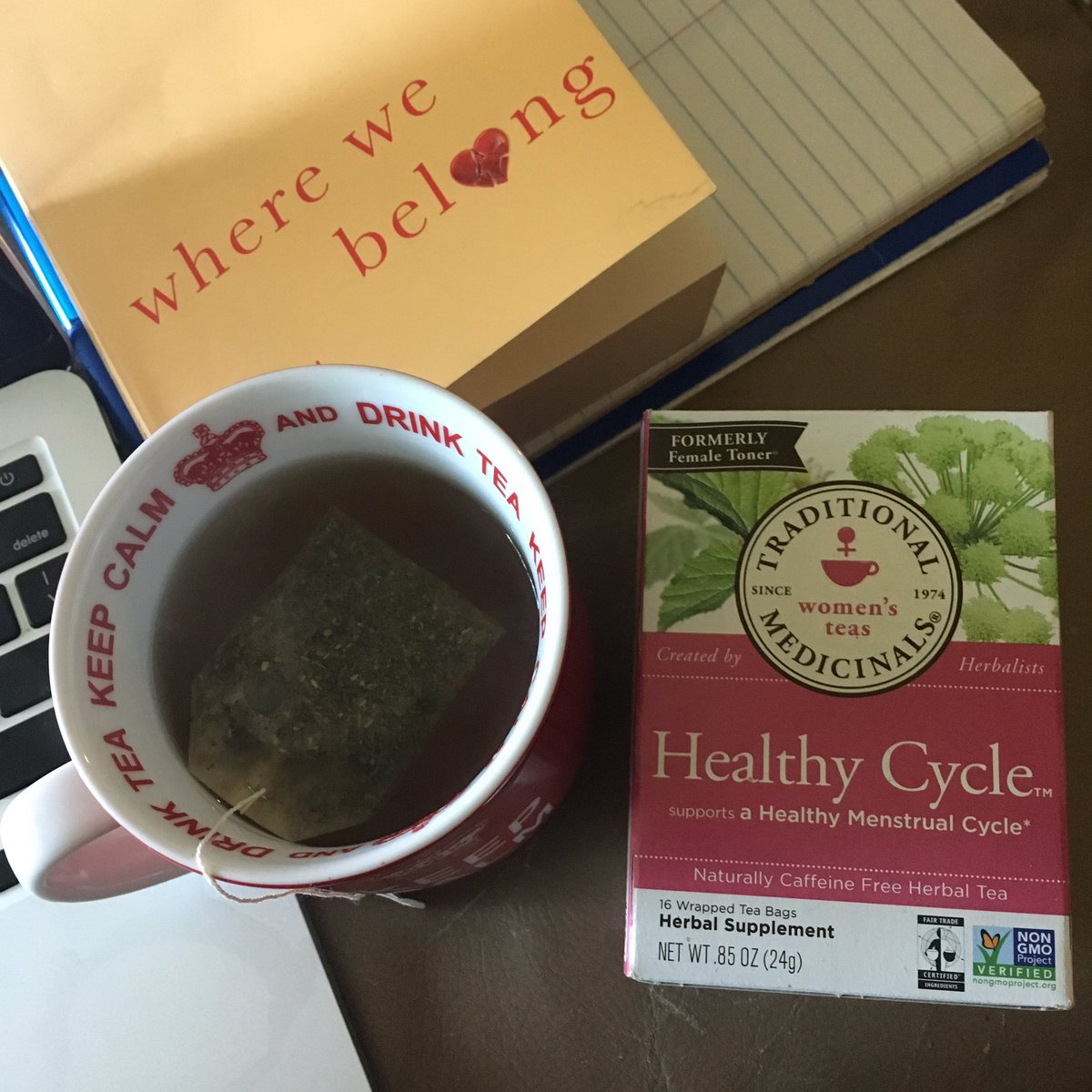 LifesaCupofTea's tweet photo. Today's tea courtesy of @tradmedicinals: #healthycycle #raspberryleaf #womenstea #tisane ๐ต https://t.co/AYeADpJZRr