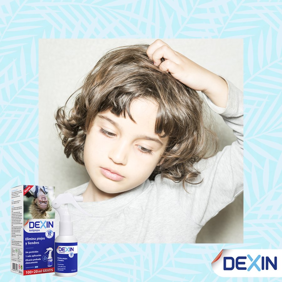 Rápida y eficaz, la loción pediculicida #DEXIN elimina el 100% de piojos y liendres en 10 minutos. ¡Y sin insecticidas ni pesticidas!