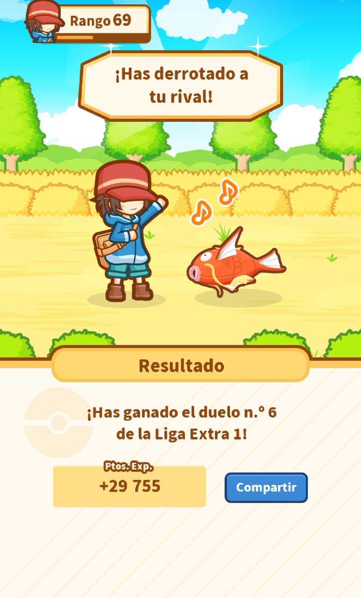 VillanoHD's tweet photo. ¡Lo logré!
¡Magikarp ha saltado 175,65 m para alzarse con la victoria! #Magikarp https://t.co/tCrSF1ehKU https://t.co/s0GQk4i1iQ