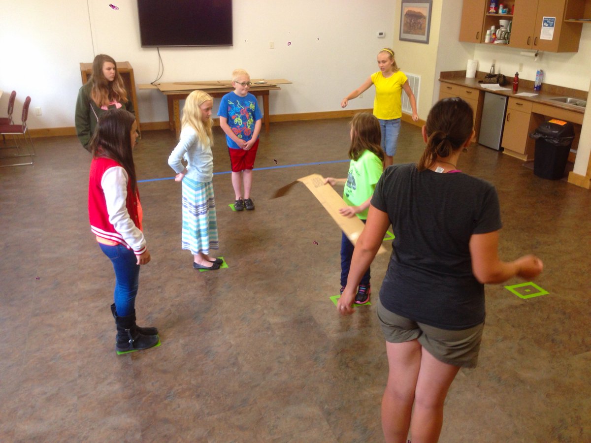 SalmonPublicLib's tweet photo. River Crossing activities to further Design Thinking and #Teamwork! #MakerCamp #STEMed #MakerEd @STEMIdaho @MakerEdOrg #librarylife #DIY https://t.co/uivaIwpBvX