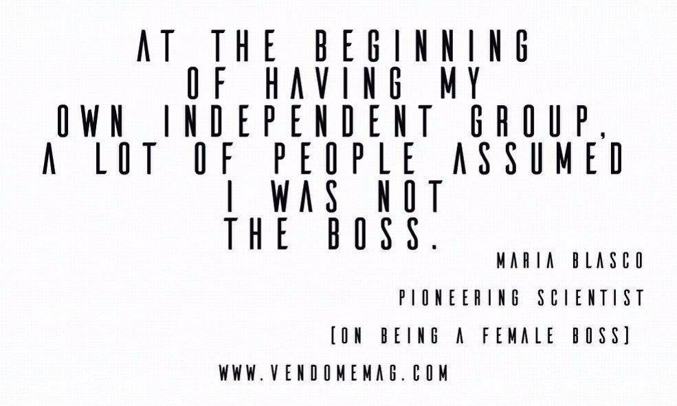 vendomemag's tweet photo. #WomanBoss Maria Blasco is on the quest to finding the key to eternal youth https://t.co/tn8a0YxBEO @CNIO_Cancer https://t.co/UCCWBxmIL2