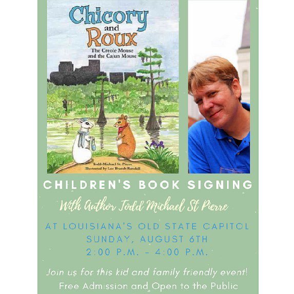 LaOSC's tweet photo. Join us for this kid friendly event coming up! #laoldstatecapitol #booksigning #eventforkids https://t.co/0hAffFfLyg https://t.co/rDmxtVA6zT