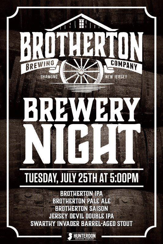 Mark your calendars for #BreweryNight with <a href="/BrothertonBrew/">BrothertonBrewingCo.</a> at <a href="/PoorHenrys/">Poor Henry's Pub</a> on 7/25 at 5pm!