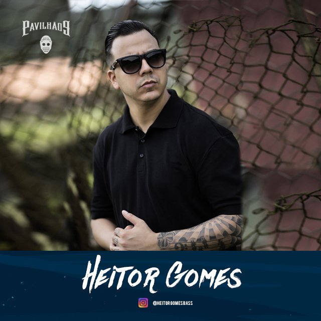 BandaPavilhao9's tweet photo. Heitor Gomes, perito no contra-baixo, chega para somar na formação de quadrilha. #P9Squad #P9DeVolta #HeitorGomesP9 https://t.co/2iVKqNLQyU