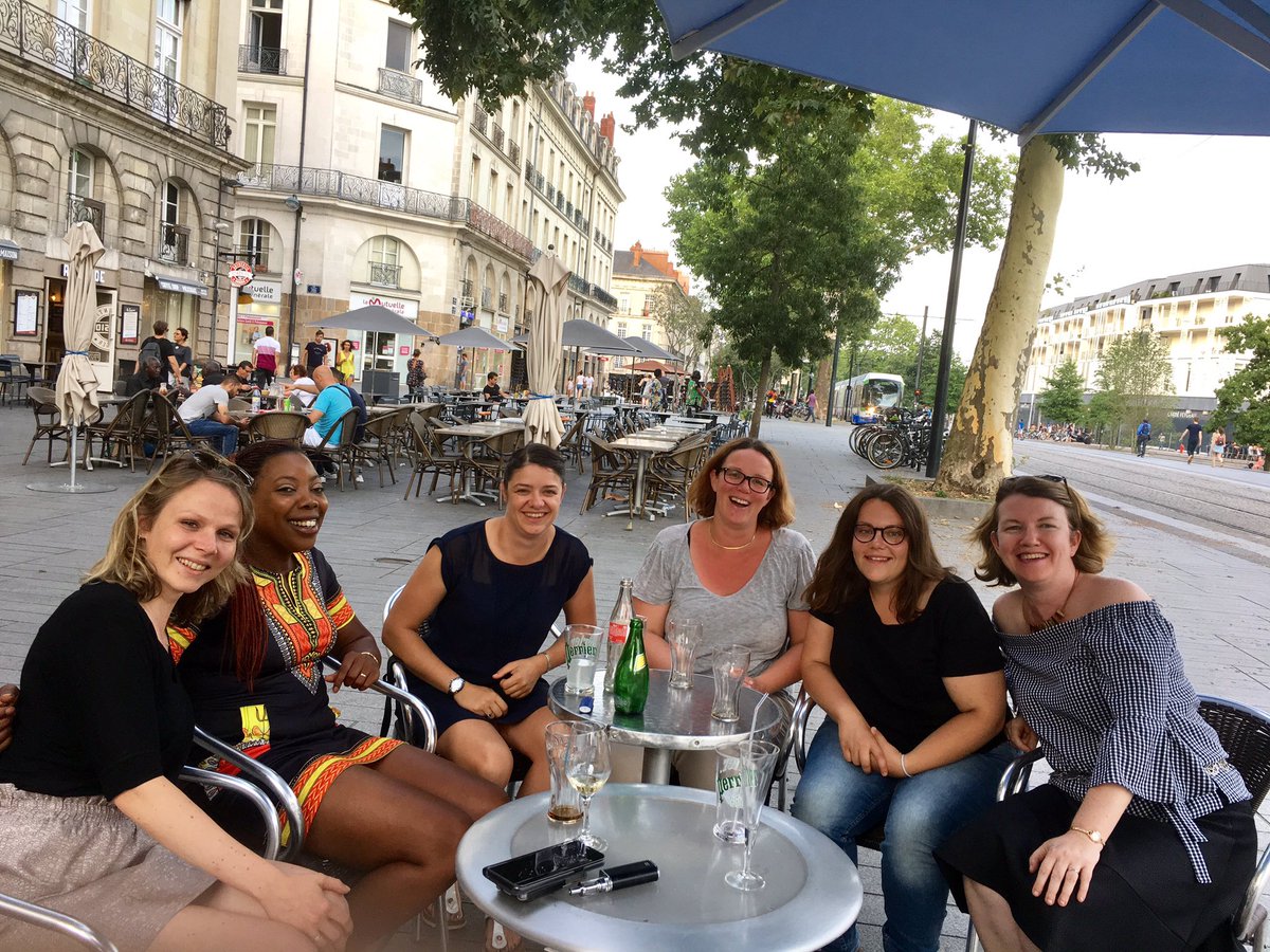 FDOuest's tweet photo. Afterwork Promo des #femmes #Digital Ouest 2016 à #Nantes : que sont devenues nos finalistes ? RV en septembre pour les news... 😉 #StayTuned https://t.co/PAMrkzd9HN