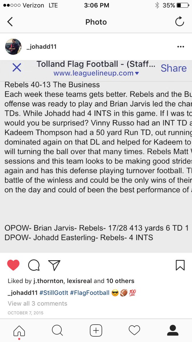 TIS_Hadd's tweet image. #YoungHadd #4interceptions #FlagFootball ... I do it in real football too lol ask about me