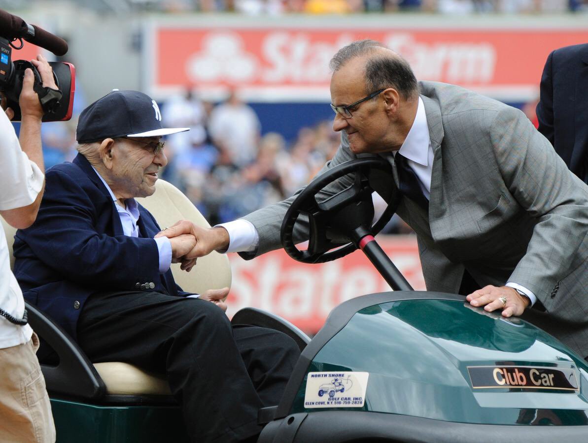 Happy birthday to Joe Torre! Yogi and Joe had an incredibly special friendship. To many more! 