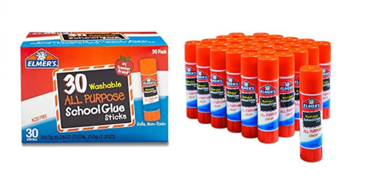 YesItsFree3's tweet photo. STOCK UP NOW! 30 Elmer's Glue Sticks DIRT CHEAP! FREE SHIPPING! - https://t.co/MY4du5EgjU https://t.co/DM50UdKESe