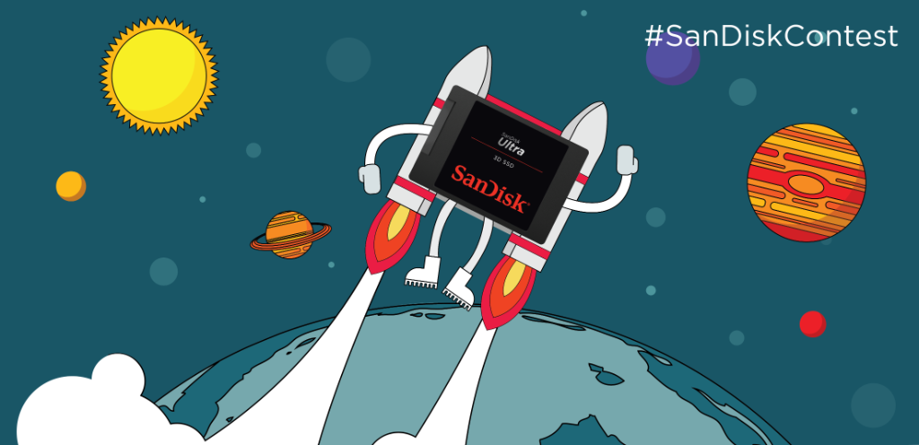 wd_black's tweet image. Don’t let your #SSD space out on you. Play like a pro with the Ultra 3D #SSD. #SanDiskContest
